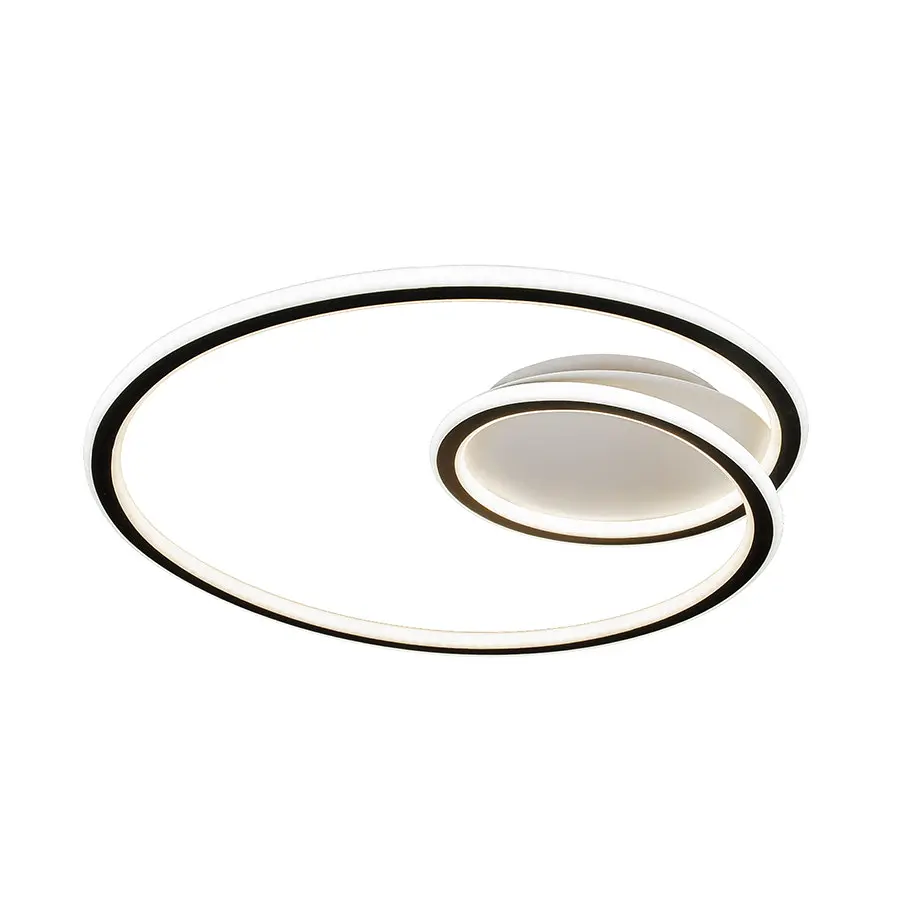 Люстра стельова LED Levistella 7871020, 56W, біло-чорна, сучасний стиль - фото 2