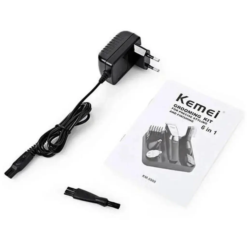 Машинка для стрижки Kemei LFQ-KM-5900 6 в 1 (MER-13407_590) - фото 5