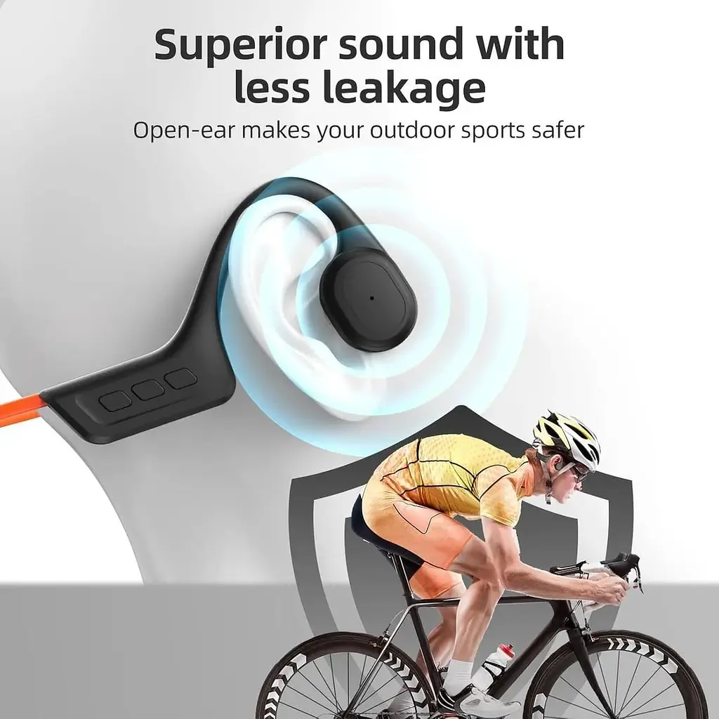 Навушники CelsusSound з кістковою провідністю та мікрофоном Bluetooth  - фото 2