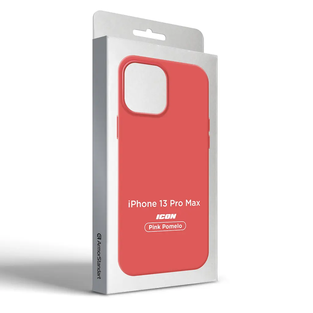 Силиконовый чехол для Apple iPhone 13 Pro Max, ICON2 Case, розовый, противоударный, панель, защита всего корпуса, матовая поверхность Soft Touch, выступает над дисплеем, совместим с защитными стеклами и пленками, с микрофиброй - фото 9