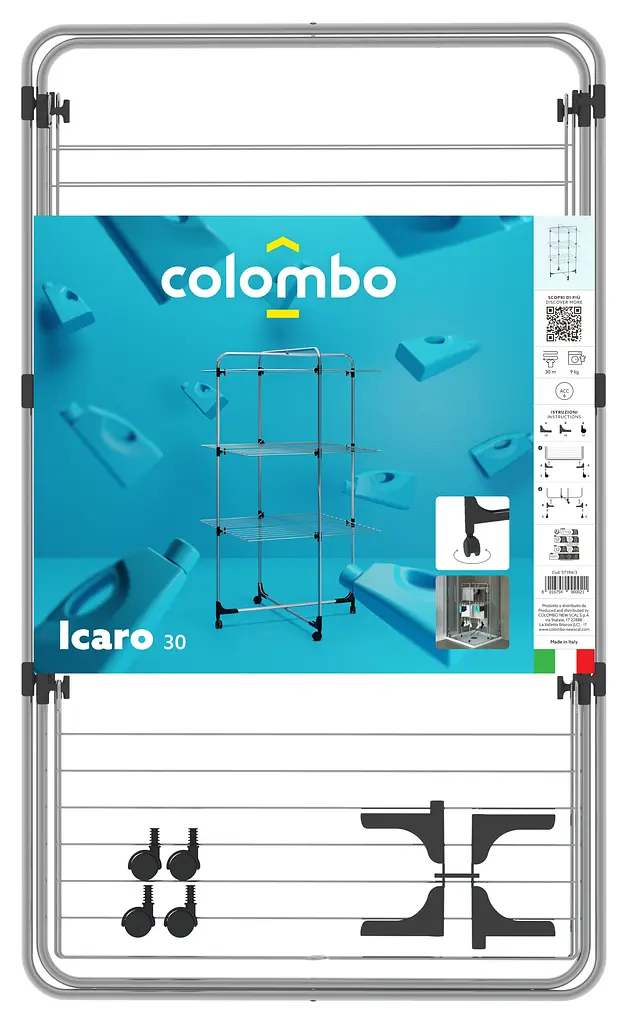Сушарка для білизни підлогова Colombo Icaro 30 (ST194/3) - фото 5