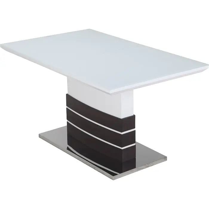 Стіл GT Racer KY8105 (160-200*80*76) White/Wooden - фото 4