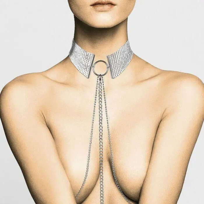 Прикраса Bijoux Indiscrets Desir Metallique Collar Silver - фото 2