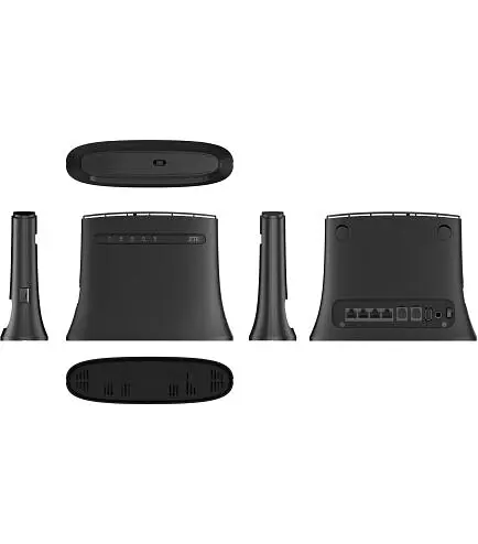 Роутер маршрутизатор ZTE MF283U 4G Black - фото 3