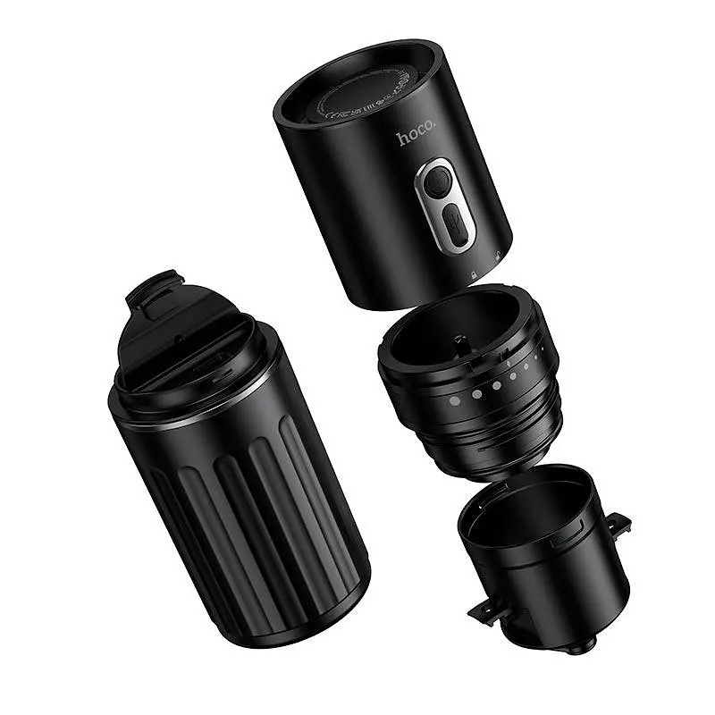 Портативна кавомашина HOCO HX80 15W на акумуляторі 1300 mAh Portable all-in-one coffee machine - фото 3