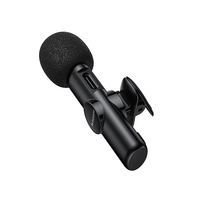 Бездротова мікрофонна система BOROFONE BFK16 Winner (Lightning) Black (6941991126482) - фото 5
