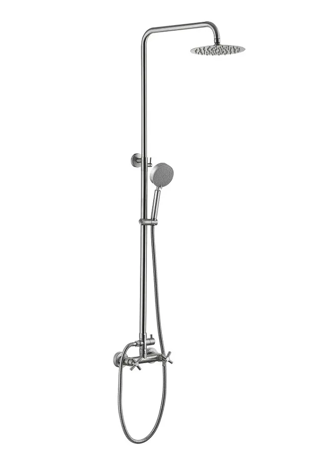 Душова система для кабіни Lidz Wind 1363, Nickel LDWIN1363NKS43389