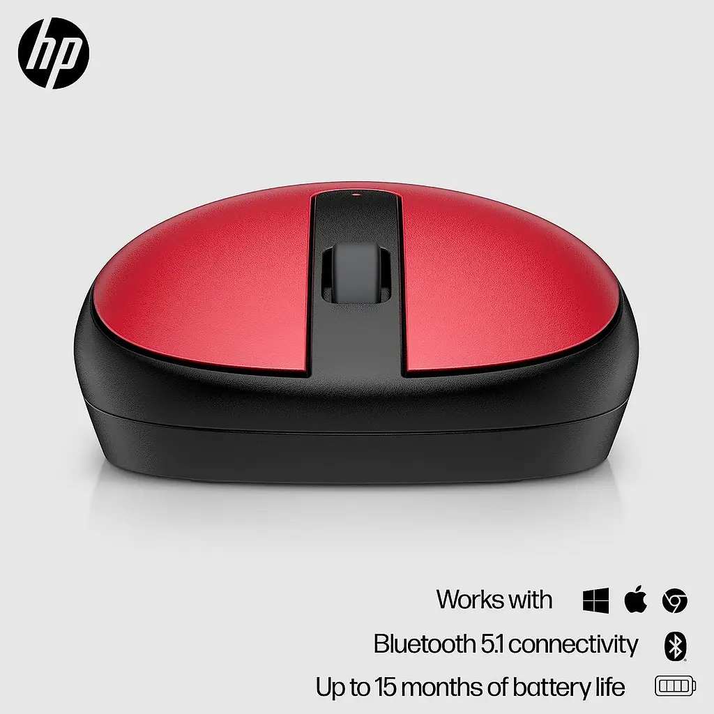 Компьютерная мышь HP 240 BT красный teh0014030 - фото 7