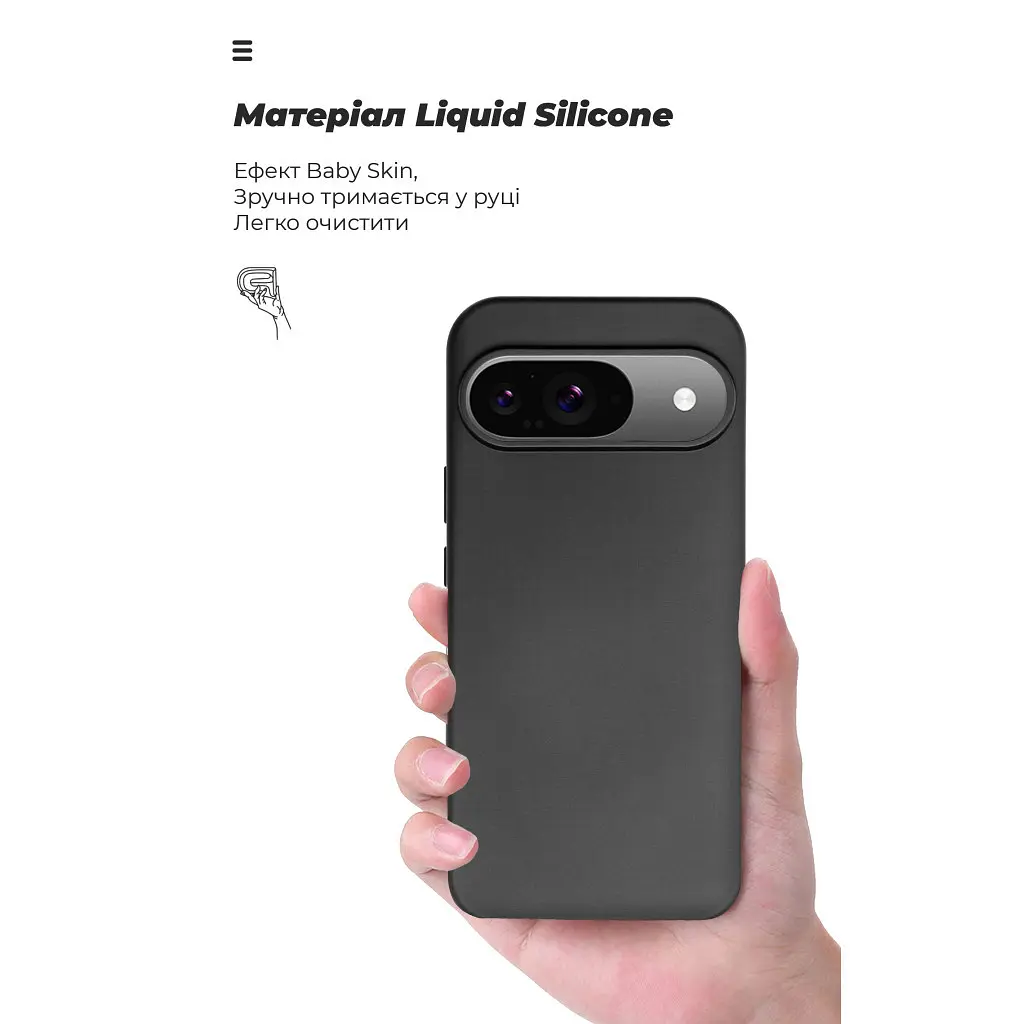 Чохол до мобільного телефона Armorstandart ICON Case Google Pixel 9 Black (ARM74690) - фото 7