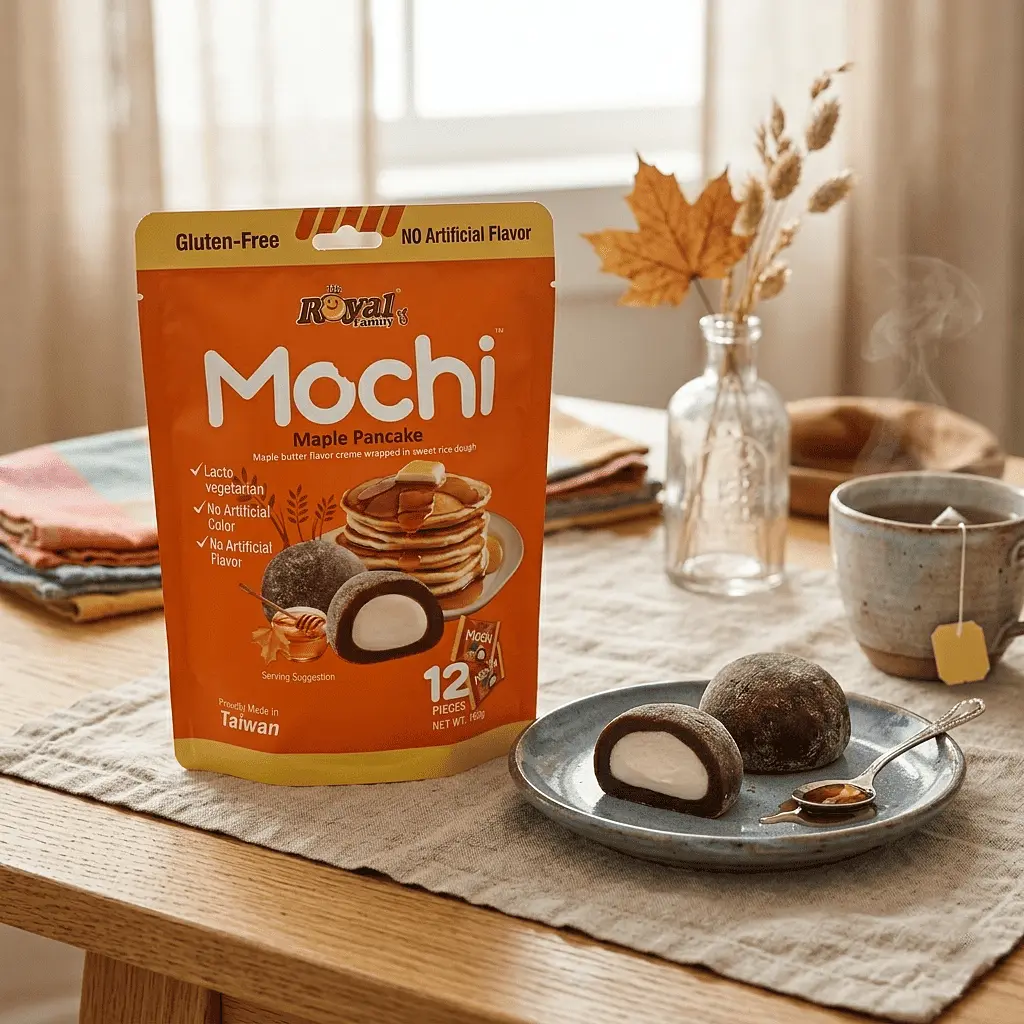Моті Royal Family Mochi Maple Pancake 12шт 180г - фото 3