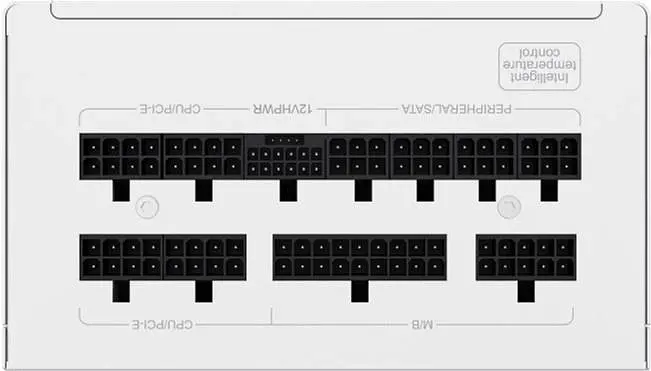 Блок живлення GameMax 850W GX-850 PRO WT (ATX3.0 PCIe5.0) (GX-850 PRO WT (ATX3.0 PCIe5.0)) - фото 6
