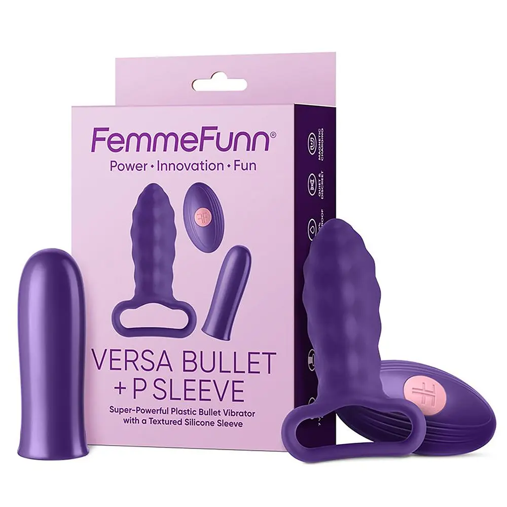 Вибратор Femme Funn Versa Bullet 11.7 см (фиолетовый) - фото 3
