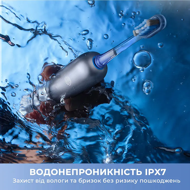 Электрическая зубная щетка Mova Fresh Pro Black (ATB15A-BK) - фото 12