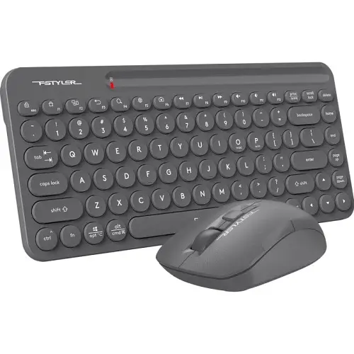 Комплект бездротовий A4Tech Fstyler FG3200 Air2 (Grey), Bluetooth / USB/Radio (USB) - фото 2