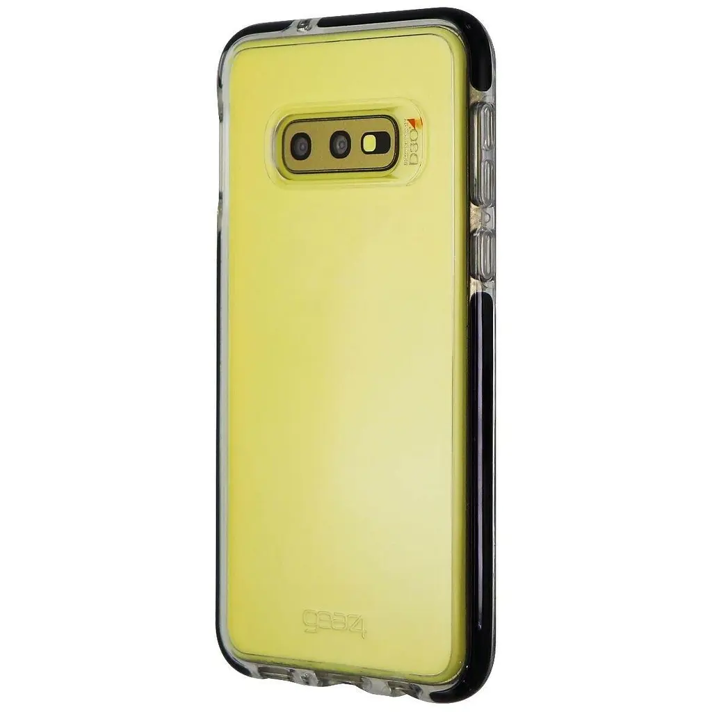 Протиударний прозорий чохол GEAR4 Piccadilly D3O з антимікробним покриттям для Samsung Galaxy S10e Clear Black - фото 3