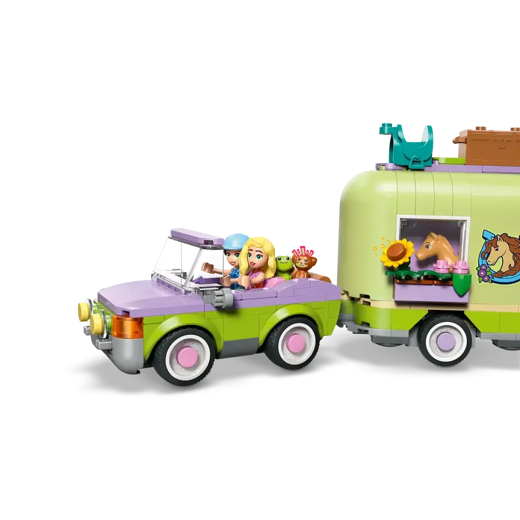 Конструктор LEGO Friends Прицеп для коня и жеребенка 279 (42695) - фото 6