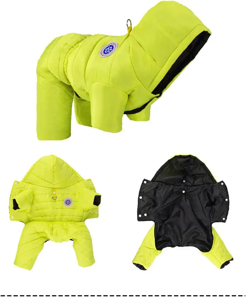 Комбинезон для собак и котов EcoToys Lemon XXXL лимонный A: 42 см B: 57 см C: 40 см 6930 - фото 2