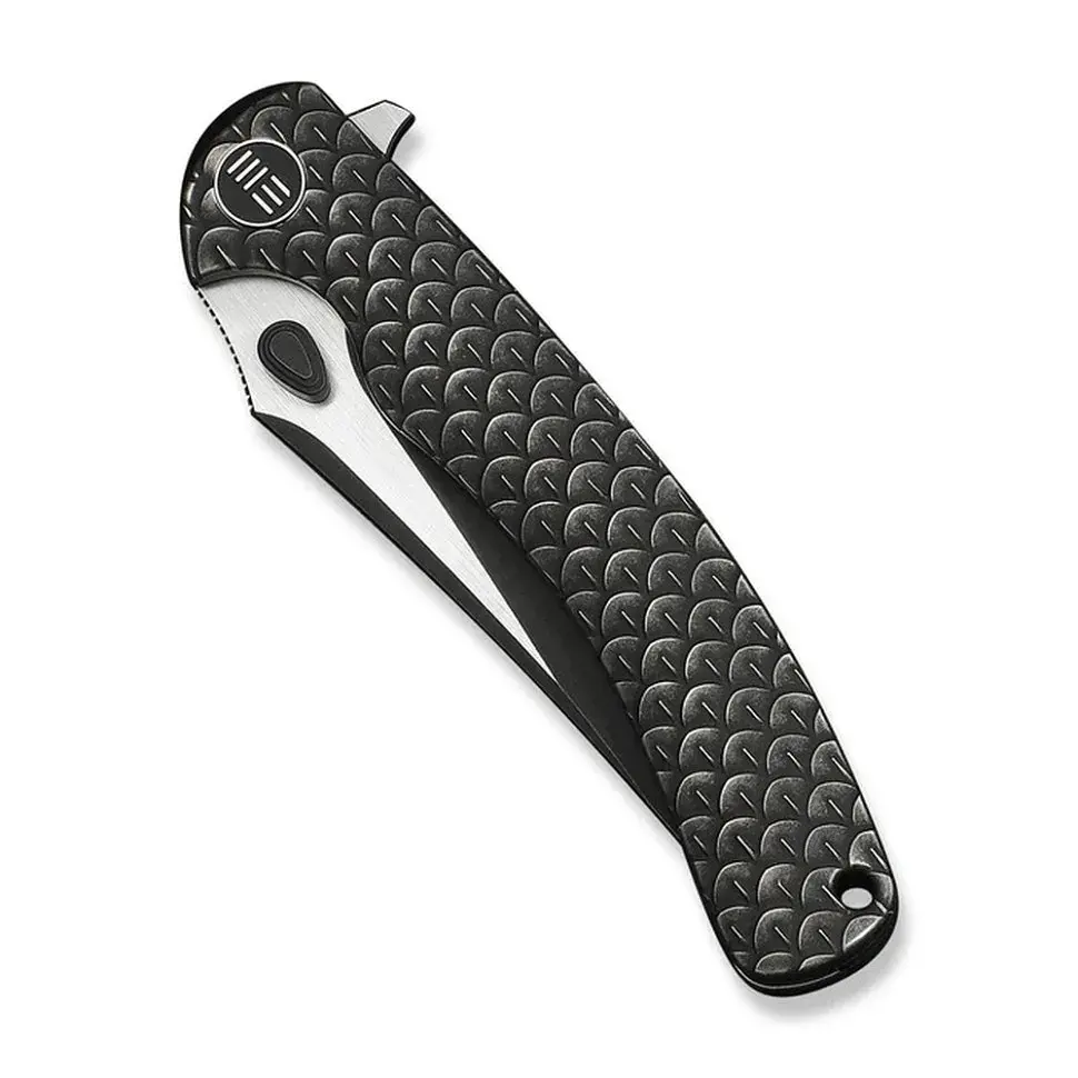 Ніж складаний туристичний Weknife Dracarys, (9.1 см) Böhler M390 / титан 6AL4V чорний - фото 6