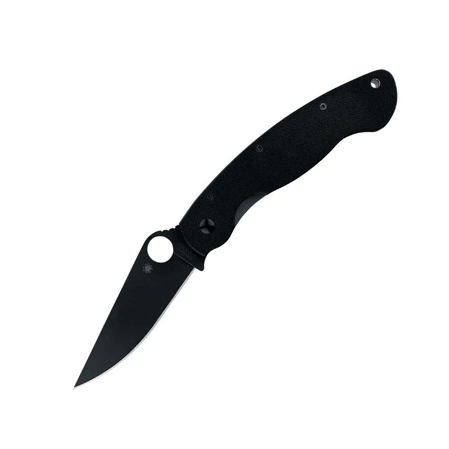 Ніж складний Spyderco Military Чорний Blade (C36GPBK)