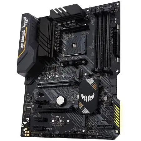 Материнська плата Asus TUF Gaming AM4 (B450) B450-PLUS II, B450, 4xDDR4, CrossFire, Int.Video(CPU), 6xSATA3, 2xM.2, 1xPCI-E 16x 3.0, 1xPCI-E 16x 2.0, 3xPCI-E 1x 2.0, ALC S1200A, L8200A, 8xUSB3.2/4xUSB2.0, HDMI/DP, ATX - фото 4