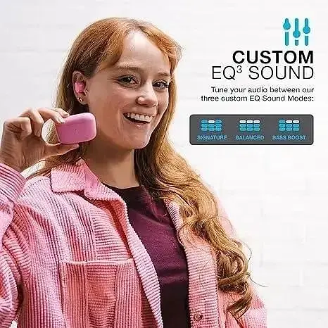Бездротові навушники JLab Go Air Pop True Wireless Bluetooth + чохол для підзарядки - фото 3