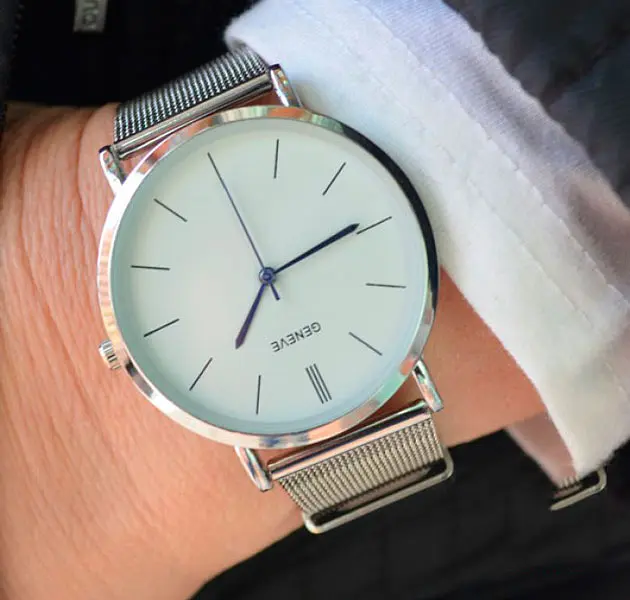 Часы Geneva Steel Silver - фото 11