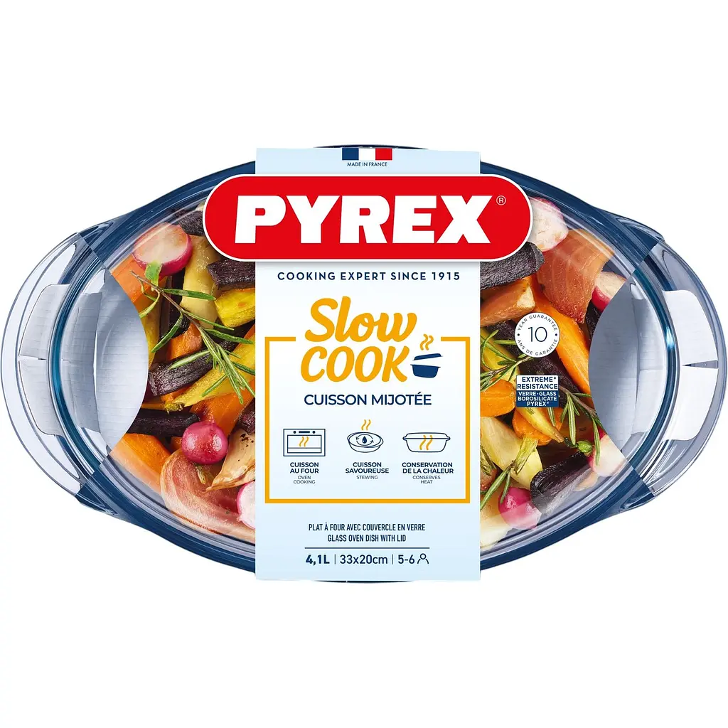 Кастрюля Pyrex Slow Cook овальная 4.1 л (459A000/7643) - фото 3
