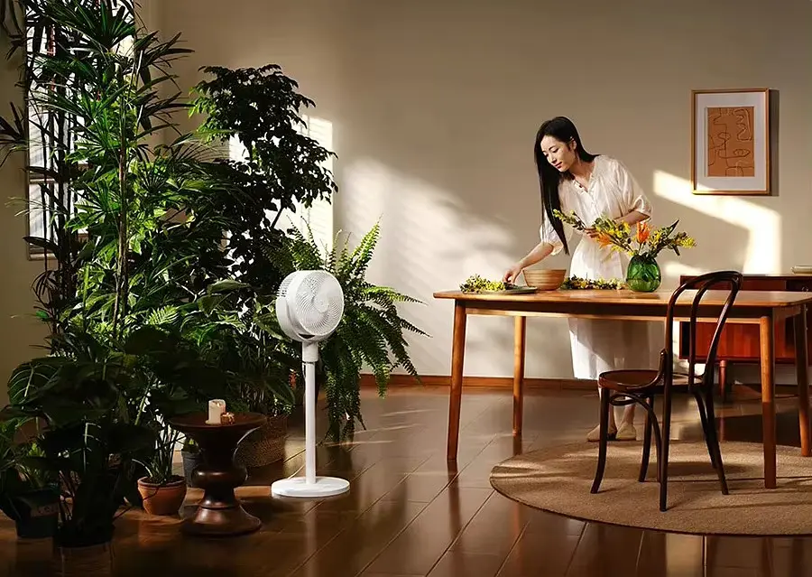 Вентилятор Xiaomi Mijia 18W Circulation Fan + (перехідник на EU розетку) (BPLDS08DM) - фото 5