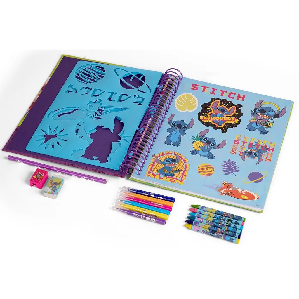 Книжка для розфарбовування Disney Stitch Актівіті дитяча (ST24356) - фото 5