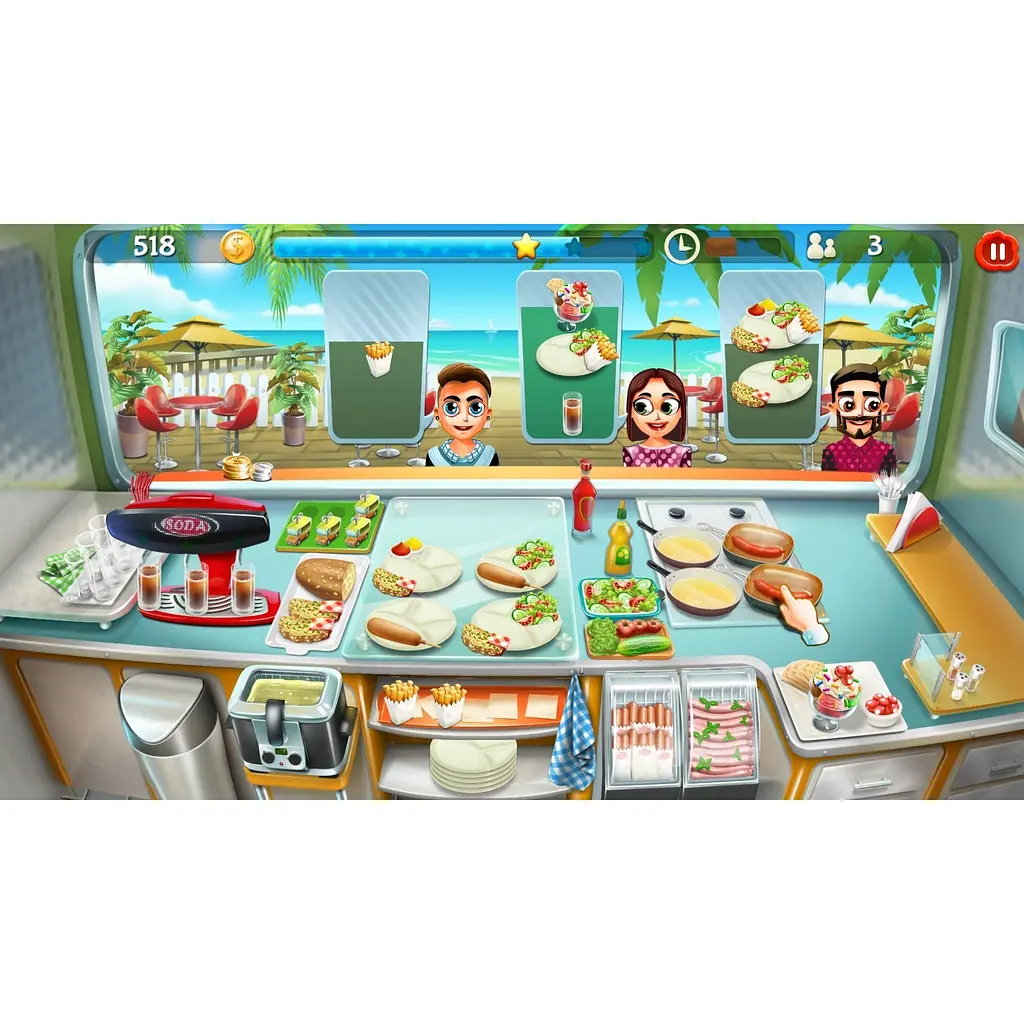 Ключ активации Microsoft Food Truck Tycoon + Knights & Guns для Xbox One/Series S/X - фото 4