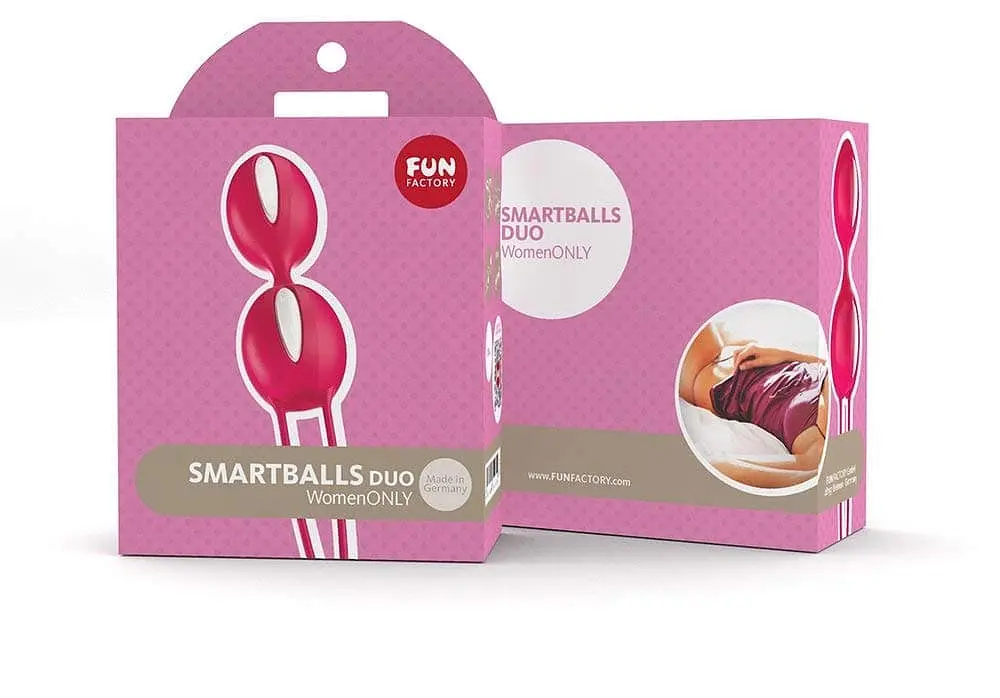 Fun Factory Smartballs Duo вагінальні кульки, 9.5х3.6 см (фіолетовий) Fun Factory FNF34165 98464 - фото 3