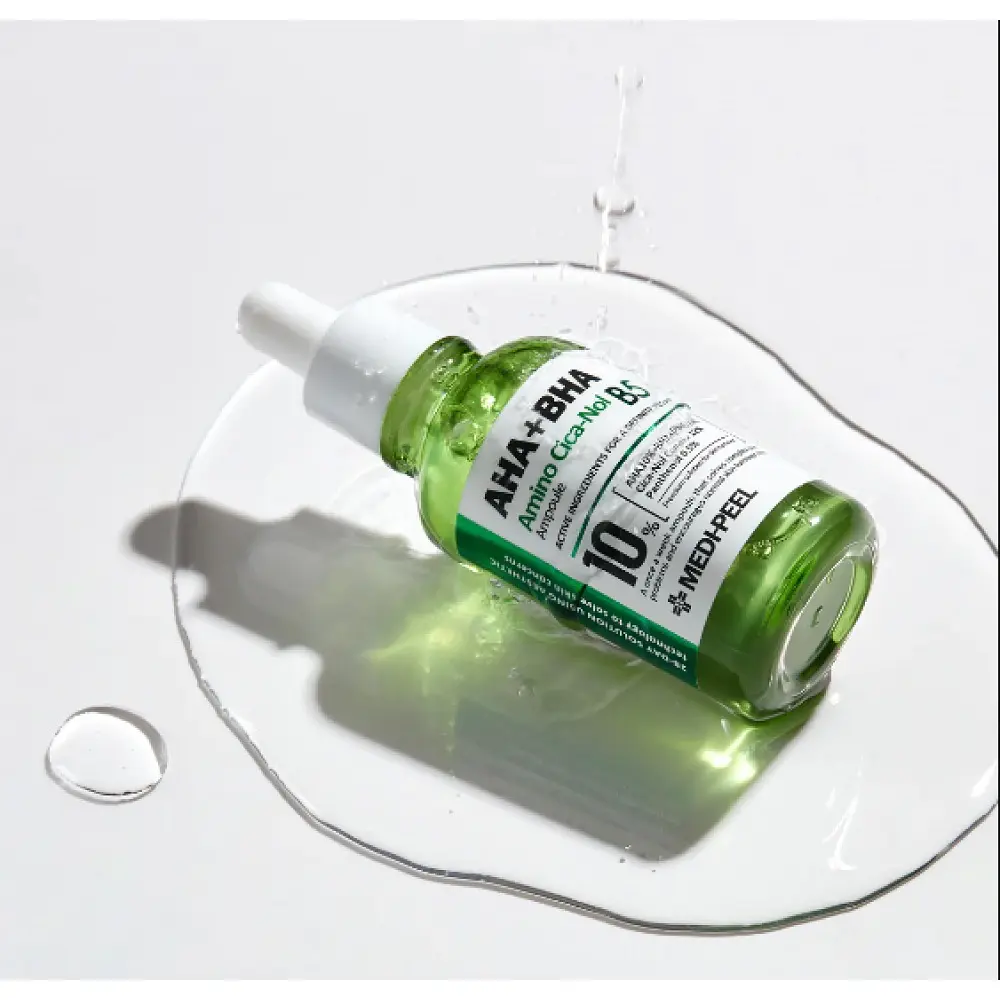 Сыворотка для чувствительной и проблемной кожи AHA BHA Amino Cica-Nol B5 Ampoule Medi-Peel 30 мл - фото 3