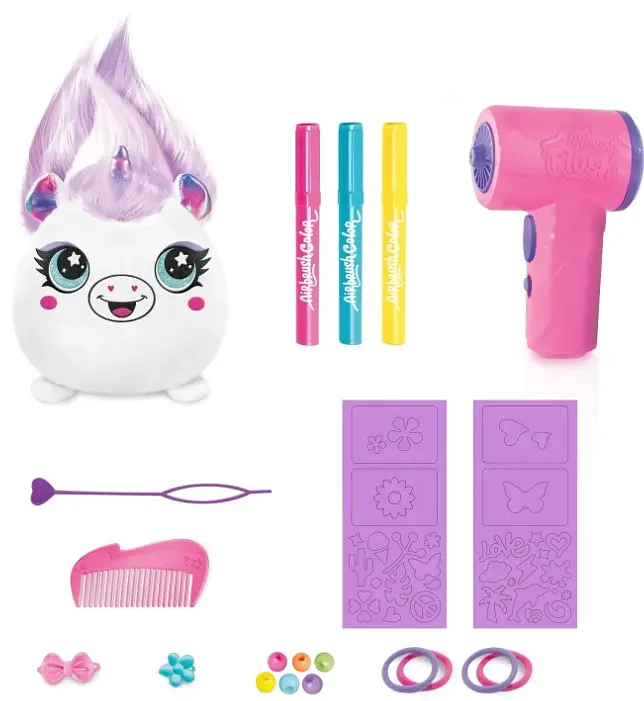 Набор Canal Toys Diy Airbrush Plush - Hair'iffic "Сделай прическу - Принцесса" (AIR040/1) - фото 8