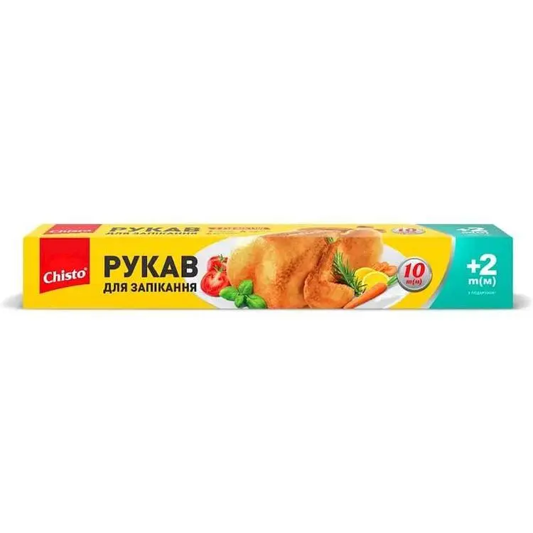 Рукав для запікання CHISTO 10+2м з зав'язками