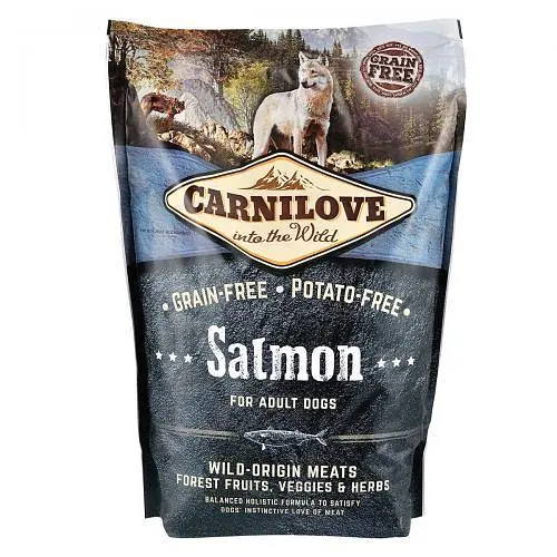Сухий корм Carnilove Salmon для дорослих собак всіх порід, лосось, 1,5 кг - фото 3