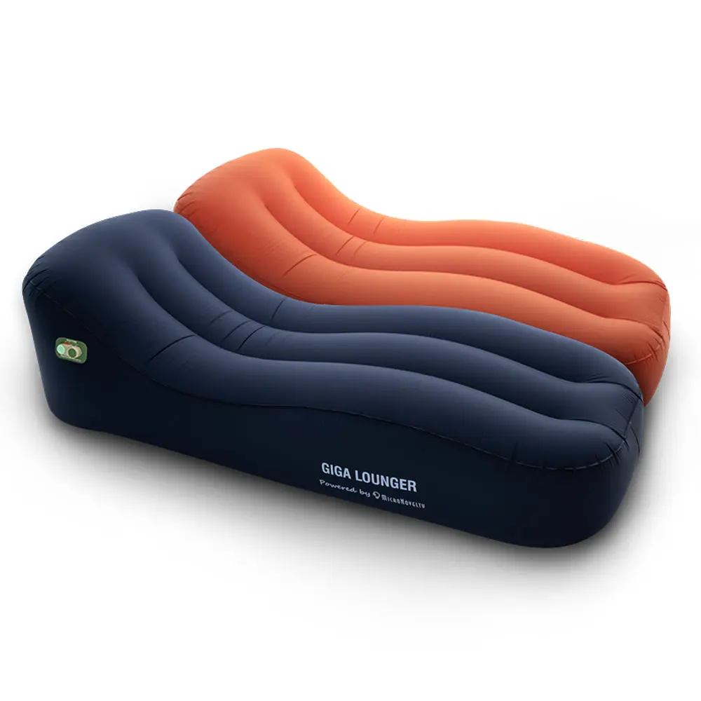 Надувне ліжко з вбудованим електронасосом Xiaomi GIGA Lounger GS1 (MQC001) Blue - фото 2