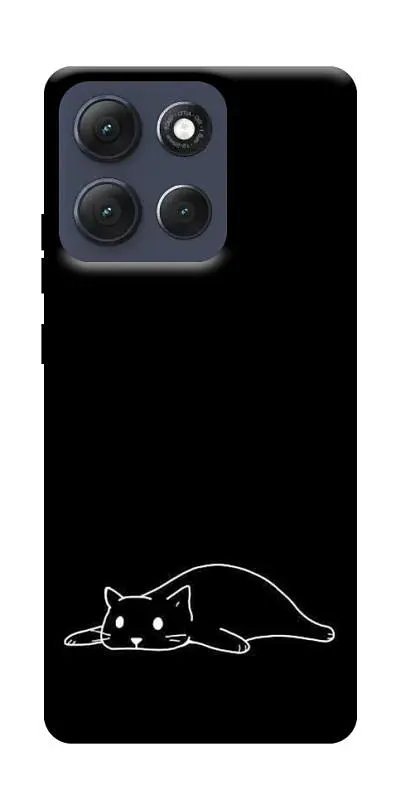 TPU чохол Demsky Lazy cat для Motorola Moto G86 Power