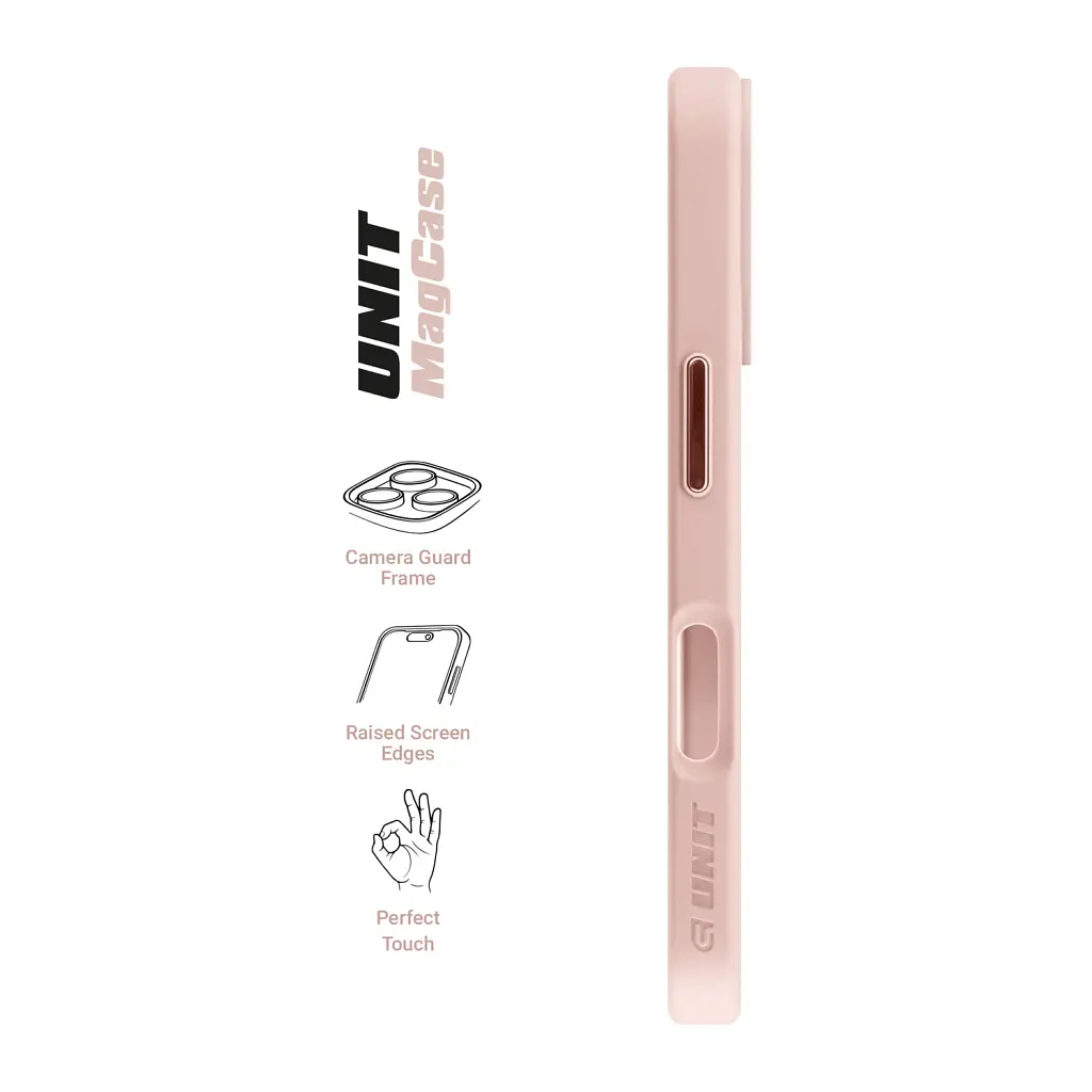 Чохол ArmorStandart Unit MagCase для Apple iPhone 17 Pale Pink - фото 3
