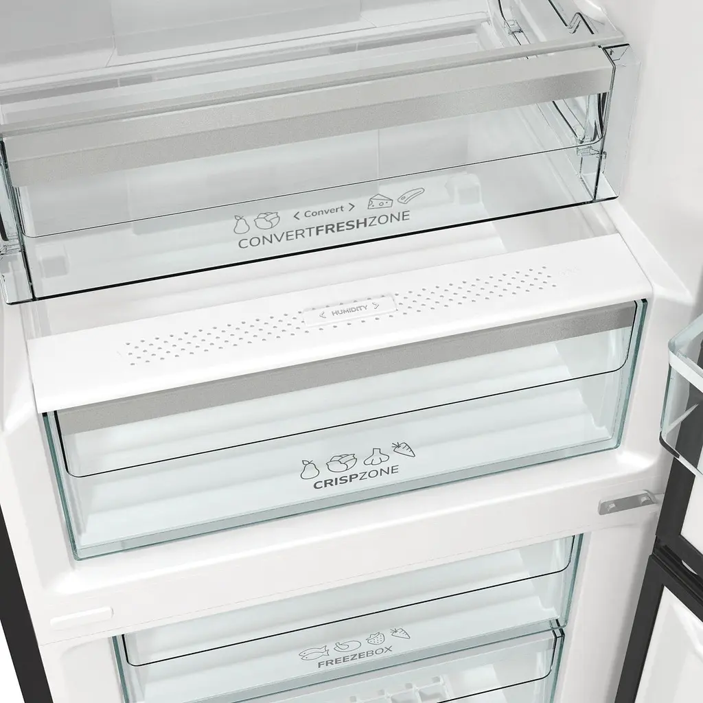 Холодильник Gorenje Gorenje NRK620EABXL4 200х60х60см 2 двери 235(96) л А++ Total NF (NRK620EABXL4) - фото 12