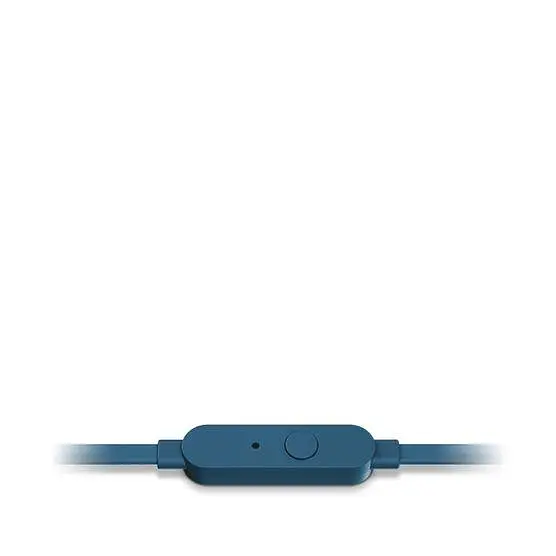 Навушники JBL T110 In-ear Mic Blue (JBLT110BLU) - фото 4