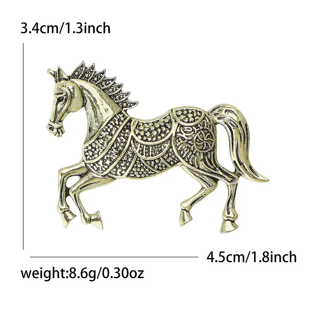 Брошка Кінь (158511418) - фото 3