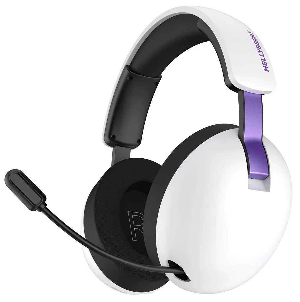 Ігрова гарнітура HATOR Hellyberry HH30 Wireless White-Violet (HH30_wireless_WV)