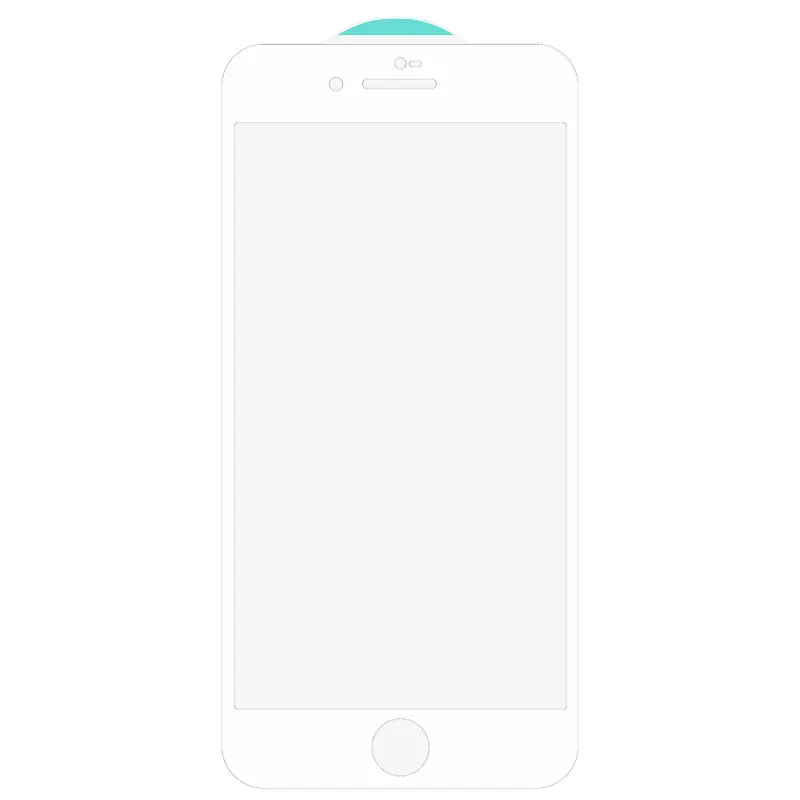 Защитное стекло SKLO 3D для Apple iPhone 7 plus / 8 plus (5.5) Белый - фото 2