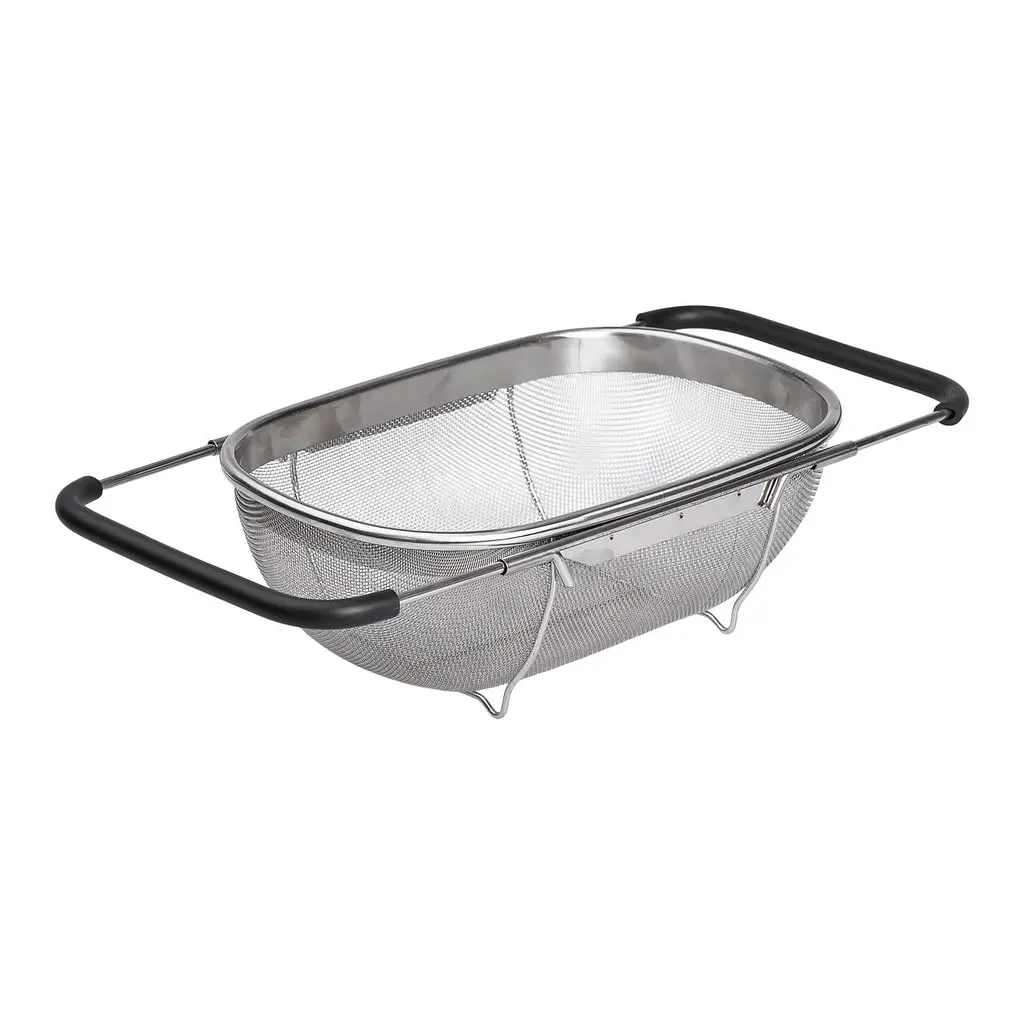 Друшляк-сито на раковину для миття продуктів 29*19*10 см Zhongjing HP-19-18-S - фото 10