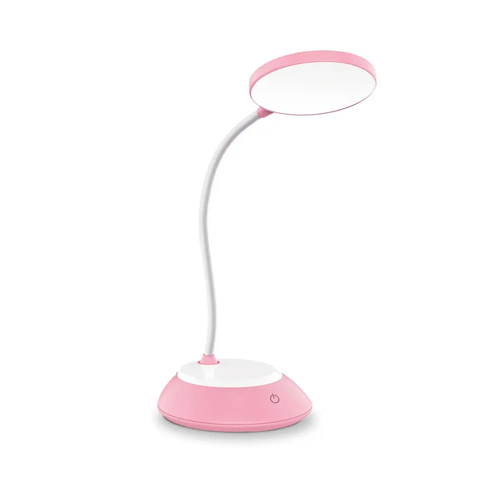 LED лампа настiльна з акумулятором TITANUM TLTF-022P 7W 3000-6500K USB рожева TITANUM (26845-000) - фото 2