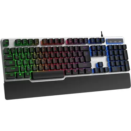 Клавіатура GK599, Black/Grey, EN/UA, USB GamePro teh0028290 - фото 2