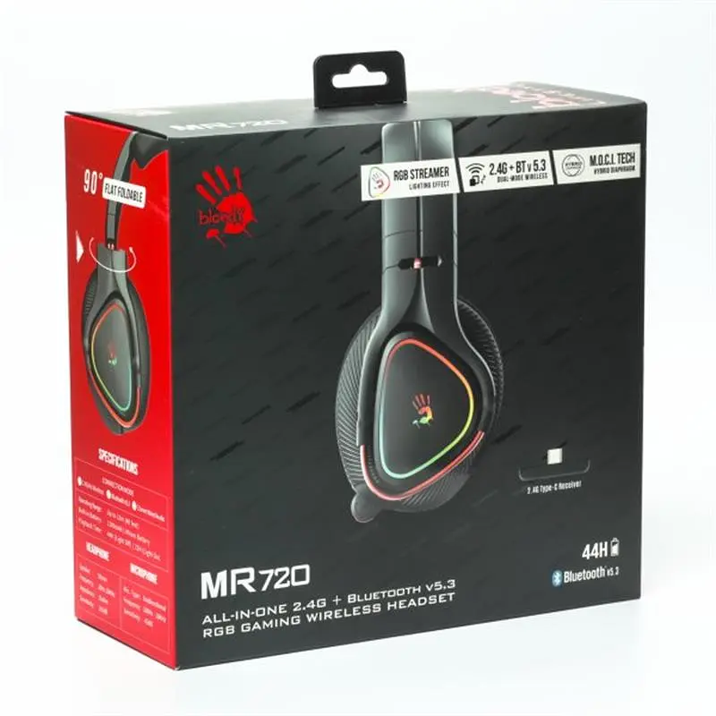 Гарнітура Bloody MR720 Black - фото 7