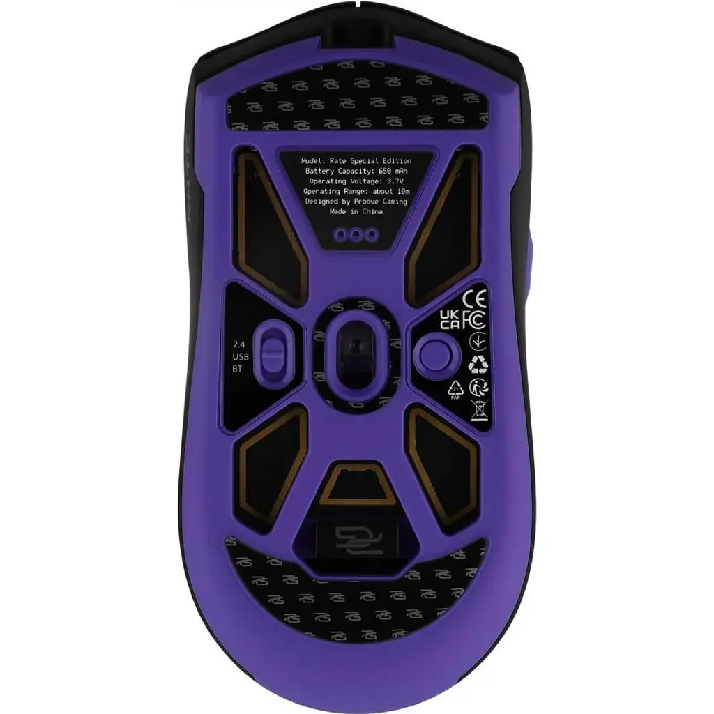 Миша Proove Rate Special Edition Black/Purple (CMRTWRS03001) [139418] - фото 5