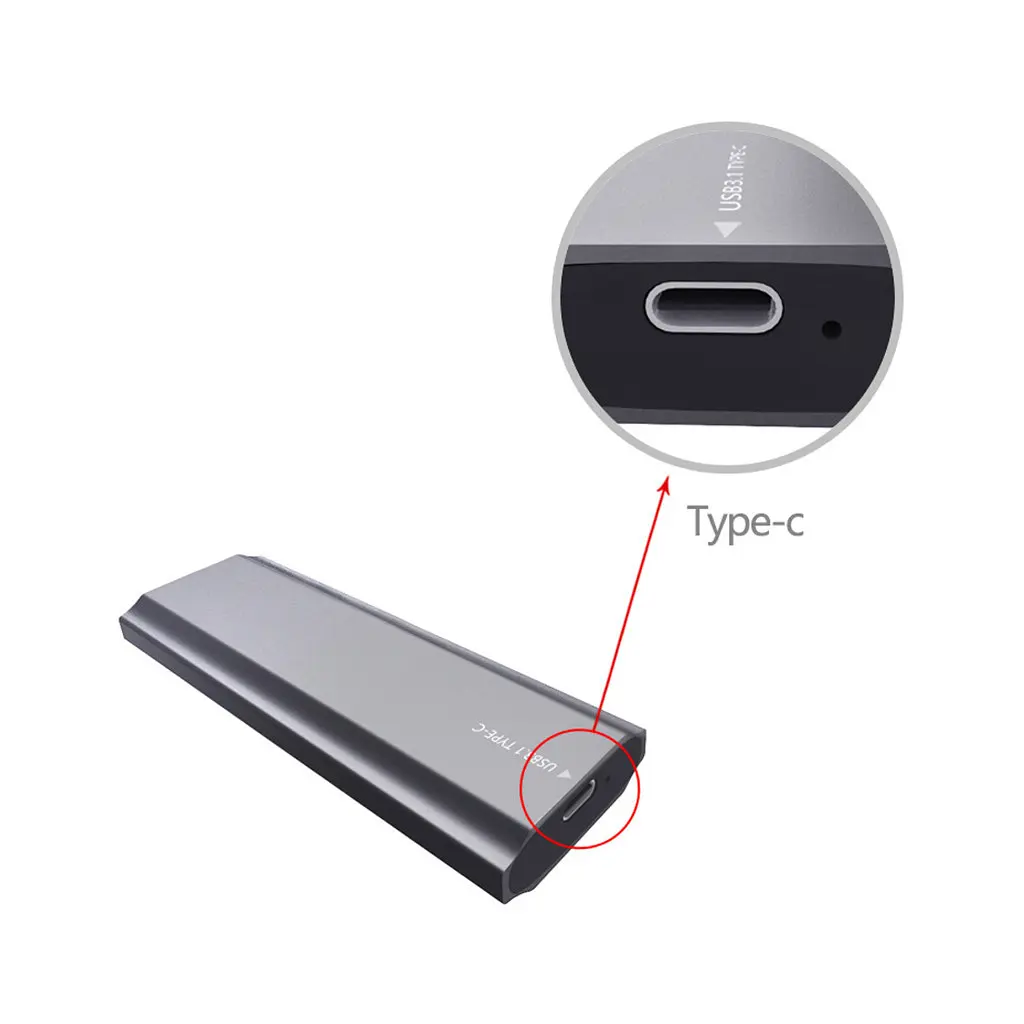 Кишеня зовнішня Dynamode M.2 SSD NVMe/SATA combo USB3.2 GEN2 USB-C (DM-CAD-SSD05) - фото 3