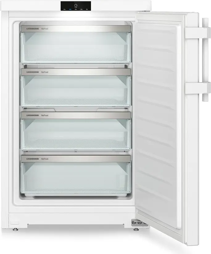 Liebherr Морозильна камера, 85x55x60.7, 86л, 1дв., A+, NF, білий - фото 2